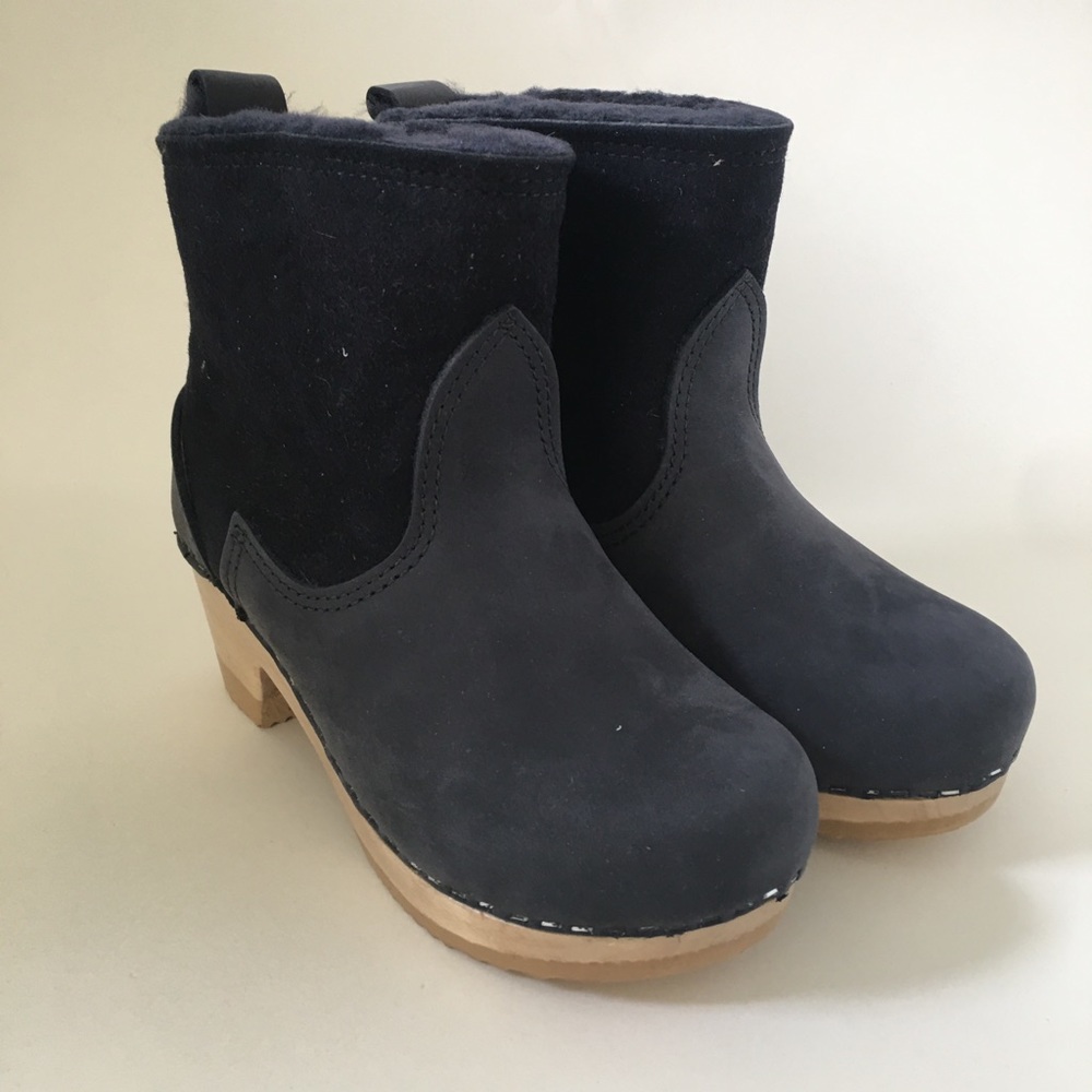 NEW No 6 Clogs Shearling Boots size 36